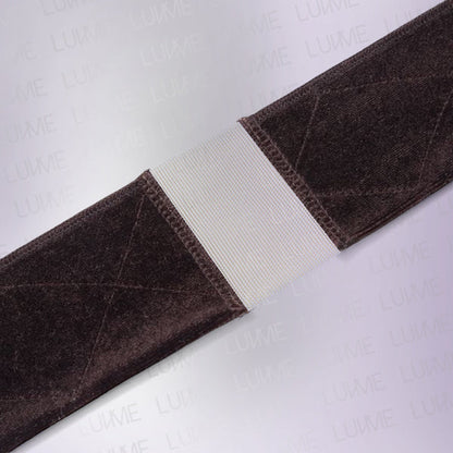 Luvme adjustable Velcro lace wig grip band with velvet comfort headband for secure, comfortable hair styling accessories
