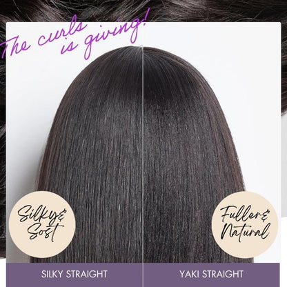 Luvme ultra natural glueless minimalist HD lace C part bob wig made of 100% human hair, showcasing sleek, classic bob style.