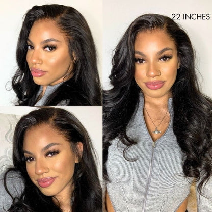 Luvme Hair PreMax 2.0 Wigs, 13x6 HD lace frontal wig with loose body wave style and ear-to-ear glueless design.