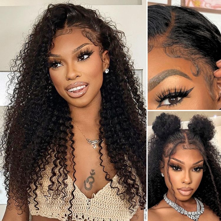 PreMax 2.0 Wigs | Nature Max Deep Wave Ear-to-ear Glueless 13x6 Frontal HD Lace Long Curly Wig-20