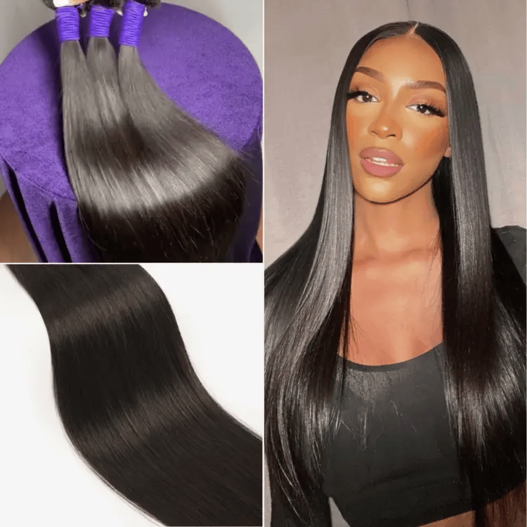 Upgraded Brazilian Hair bundle by Luvme Hair, 1pc straight or body wave 100% virgin Brazilian human hair.