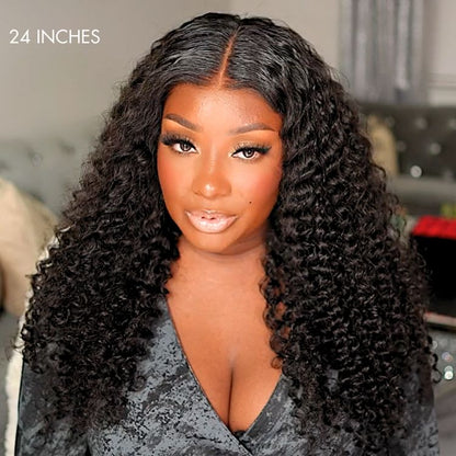 PreMax 2.0 Wigs | Nature Max Deep Wave Ear-to-ear Glueless 13x6 Frontal HD Lace Long Curly Wig-21