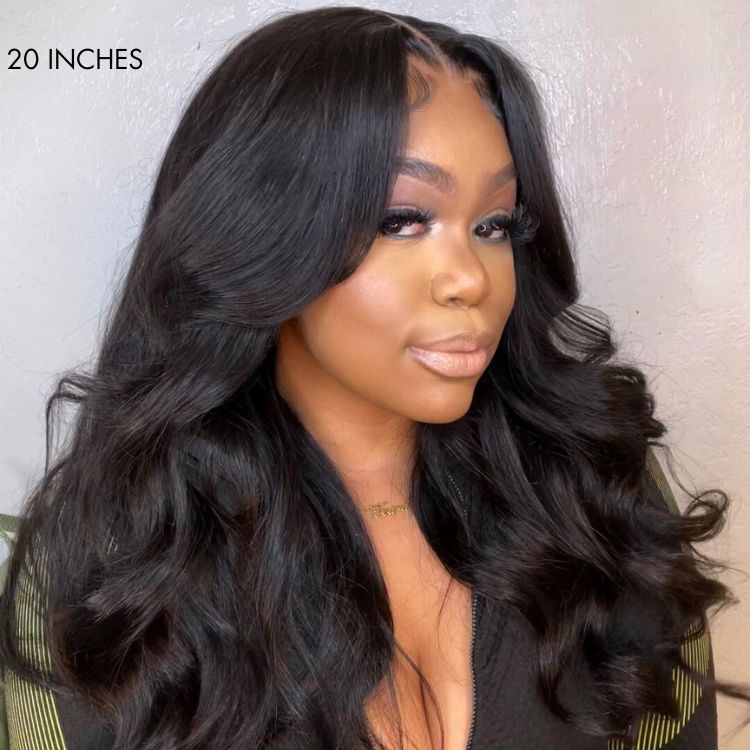 Three Luvme loose wave 100% virgin human hair bundles displayed, showcasing soft, natural wave texture and full volume.