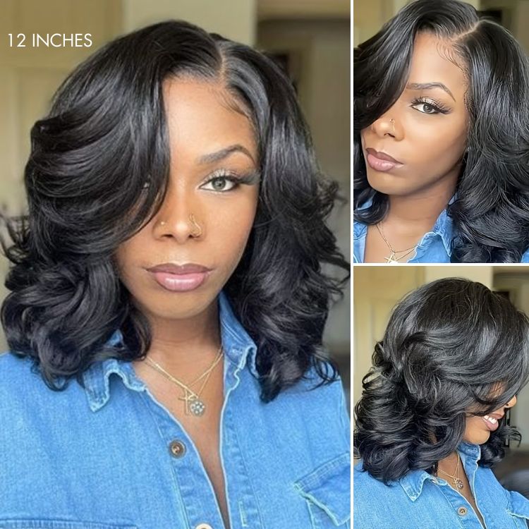 Luvme PreMax 13x4 frontal wig with 180% density, body wave or straight style, glueless long lace wig with pre-cut lace.