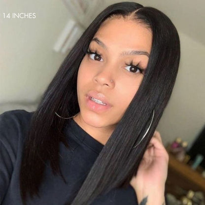 Luvme PreMax 13x4 frontal wig with 180% density in body wave and straight styles, glueless long lace wig with pre-cut lace