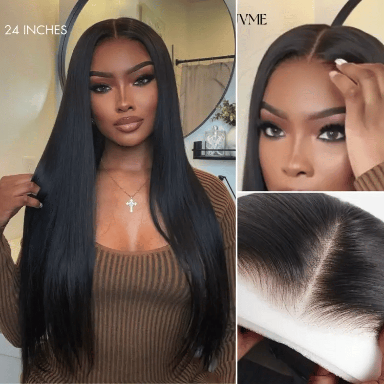 Luvme PreMax 13x4 frontal wig with 180% density body wave or straight style, long glueless lace wig with pre-cut lace.