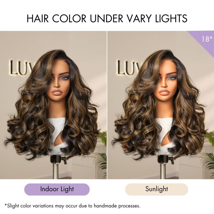 Luvme All-Day Comfort™ Wig 200% Density Voluminous Loose Body Wave Glueless Minimalist HD Lace Wig Pre-Cut Lace-29