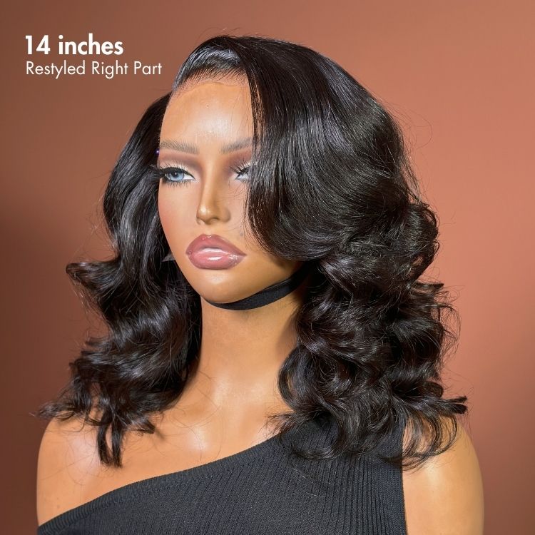 Luvme Hair PreMax 2.0 Wigs, 13x6 HD lace frontal wig with loose body wave, ear-to-ear, glueless, natural C part style