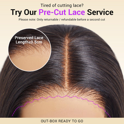Coily Curly 5x5 Closure HD Lace Glueless Pre-Cut Wig with Breathable Cap-27