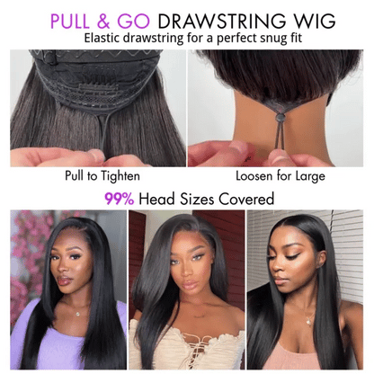 Luvme Hair PreMax 250% density water wave glueless lace frontal wig with drawstring, curly high density, pre-cut lace, 13x4 lace frontal