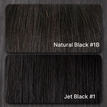 Luvme Hair AiryFit™ minimalist lace wig with silky blunt cut bob, snugfit design, glueless, HD lace, short pre-cut style