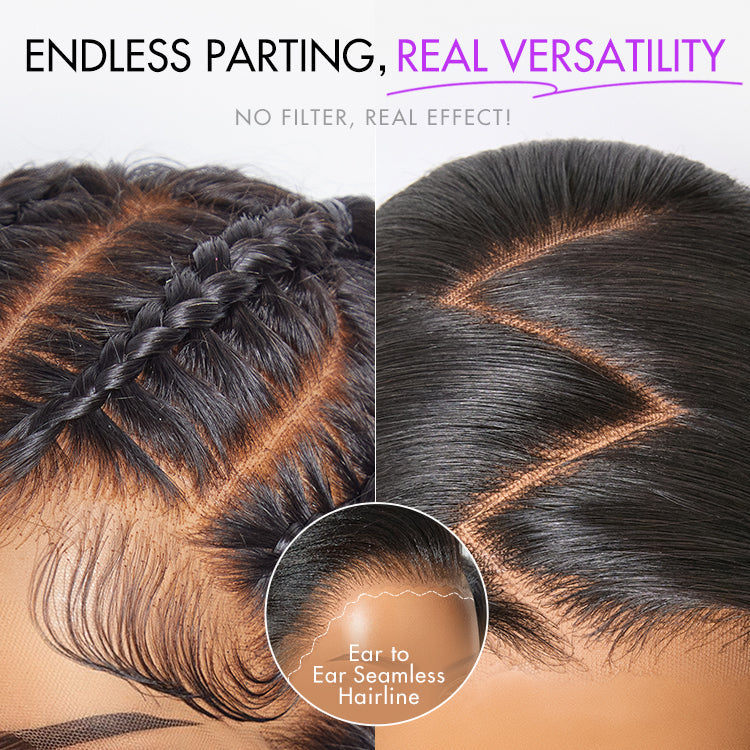 Luvme Hair PreMax 2.0 loose body wave 13x5 HD lace frontal wig with ear-to-ear coverage and natural C part style