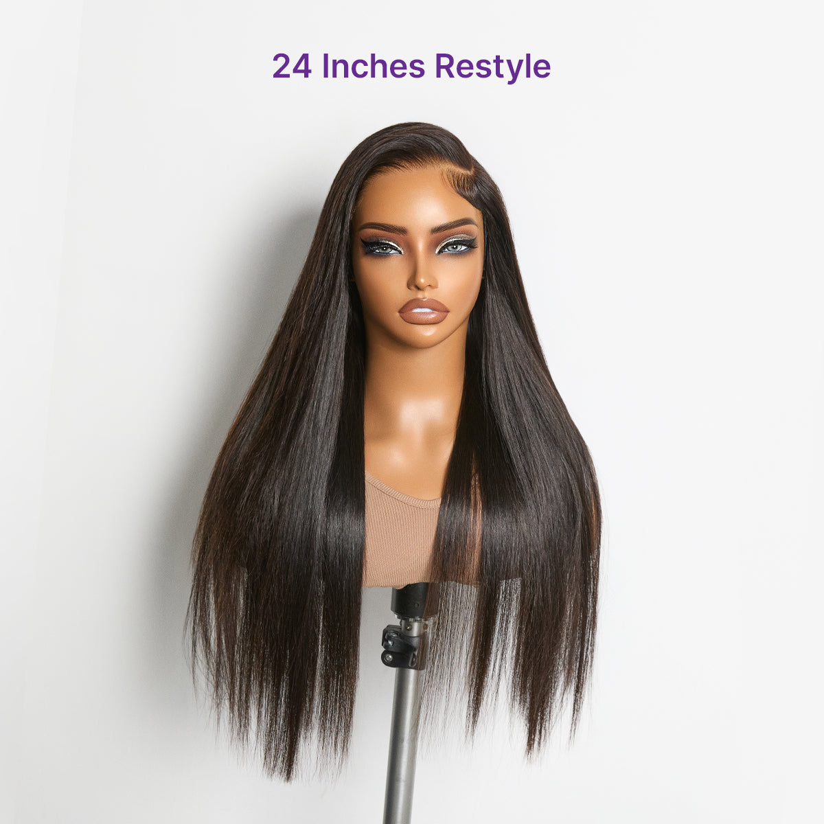 Luvme Hair MyOwn-Fit™ PartingMax glueless personalized wig with bone-straight hair, baby hairs, 7x6 HD lace closure, pre-cut and plucked