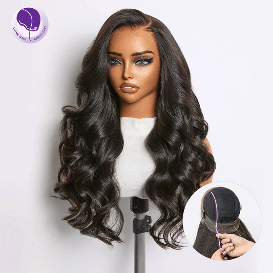 Luvme Hair MyOwn-Fit 360 HD Lace Body Wave Wig with pre-cut lace, natural hairline, flexible fit, and invisible lace detailing.