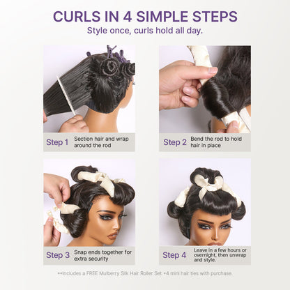 Luvme Hair All-Day Curl Hold™ HD lace long wig with loose waves, pre-cut lace, and glueless design in natural hair color.