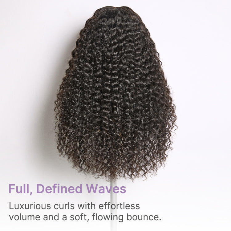 Luvme All-Day Comfort Water Wave HD Lace Human Hair Wig with 7x6 closure, 180% density, soft, full, glueless, pre-cut lace