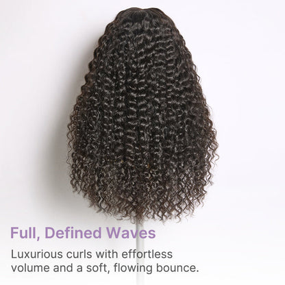 Luvme All-Day Comfort Water Wave HD Lace Human Hair Wig with 7x6 closure, 180% density, soft, full, glueless, pre-cut lace