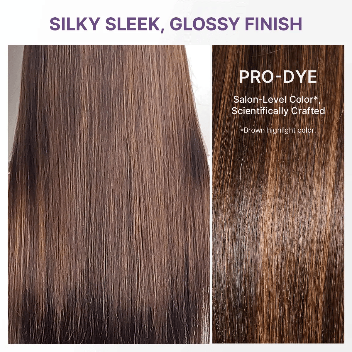 Luvme Hair PreMax chestnut brown wig with honey blonde highlights, silky straight 13x4 lace frontal, glueless, long, pre-cut lace.