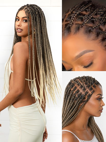 OwnScalp™ Salon-Like Braids with a Real Scalp Look Full HD Lace Knotless Box Braided Wig Flexi-Fit Invisi Drawstring Cap - US Only-28