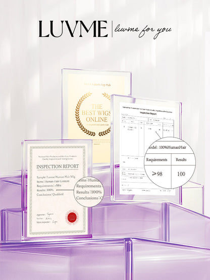 Luvme Hair Burmese Curly Finger Coil Ends seamless clip-in extensions, real human hair, 9 or 7 pieces with free gift.