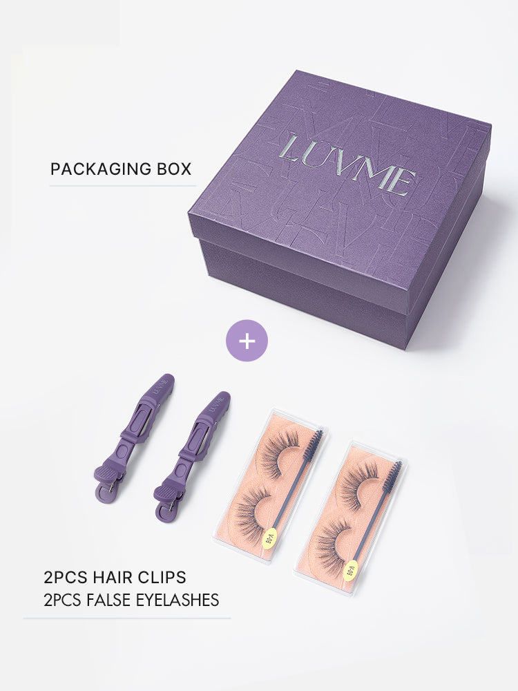 Luvme Hair Burmese curly finger coil ends seamless clip-in extensions with real human hair, 135g, 9 or 7 pieces, free gift included