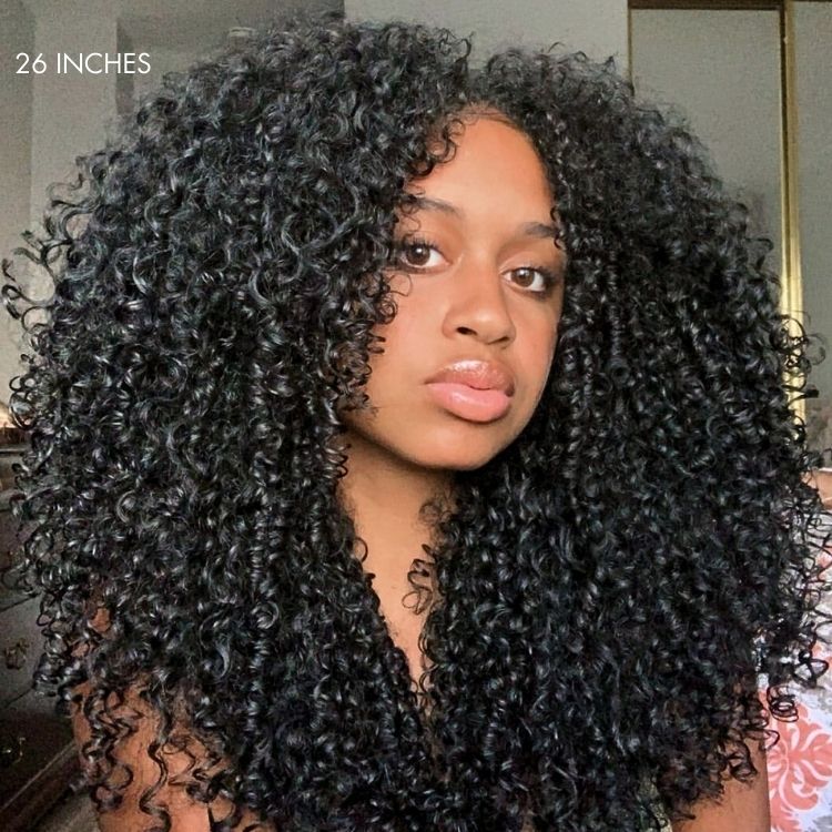 Luvme Too Easy Texture™ 3-In-1 Half Wig 180% Density Water Wave Glueless Flexi-Fit Drawstring Wig-26