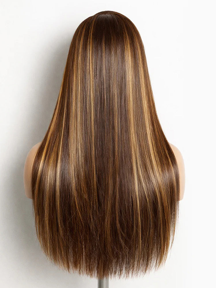 US Only | Luvme All-Day Comfort™ Wig 180% / 250% Density Bone Straight with Baby Hair PartingMax Glueless 7x6 Closure HD Lace Wig Pre-Cut Lace-109