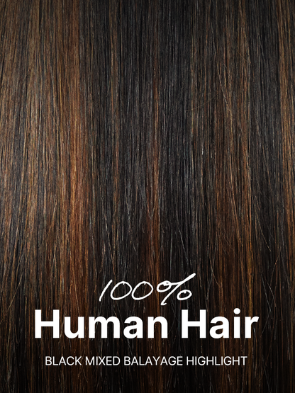 PreMax Wigs | Super Natural Hairline Silky Straight Glueless 13x4 Frontal Lace Wig Human Hair Pre-Cut Lace-68