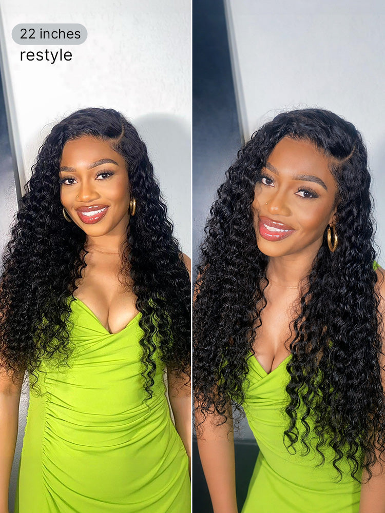 Body Wave / Straight / Kinky / Deep Wave Human Hair U Part Wig-32