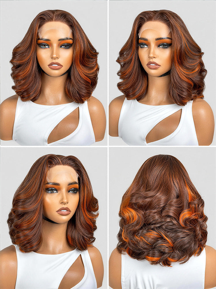 Luvme Hair PreMax 180% density 12-inch 5x5 HD lace closure wig with pre-cut lace, custom natural-looking hair extension