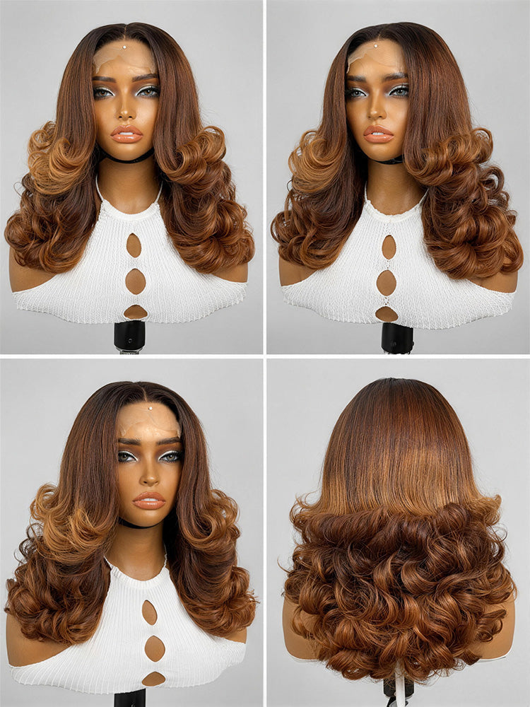 Luvme Hair PreMax 14-inch 13x4 HD lace custom wig with 180% density, pre-cut lace, and natural black hair.