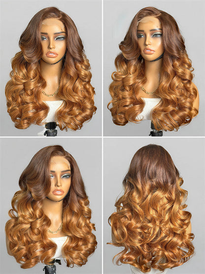 Luvme Hair PreMax 180% density 18-inch 5x5 HD lace closure wig with pre-cut lace, custom style, and natural appearance