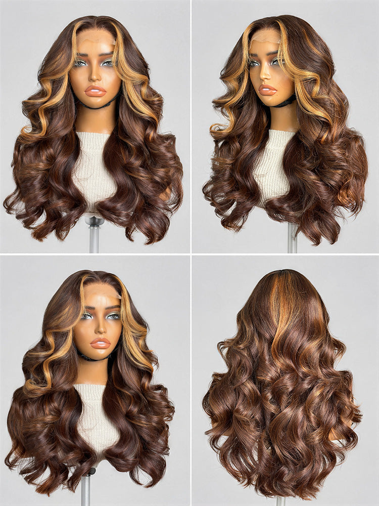 Luvme Hair PreMax 180% density 18-inch 5x5 HD lace closure wig with pre-cut lace, custom style and natural look