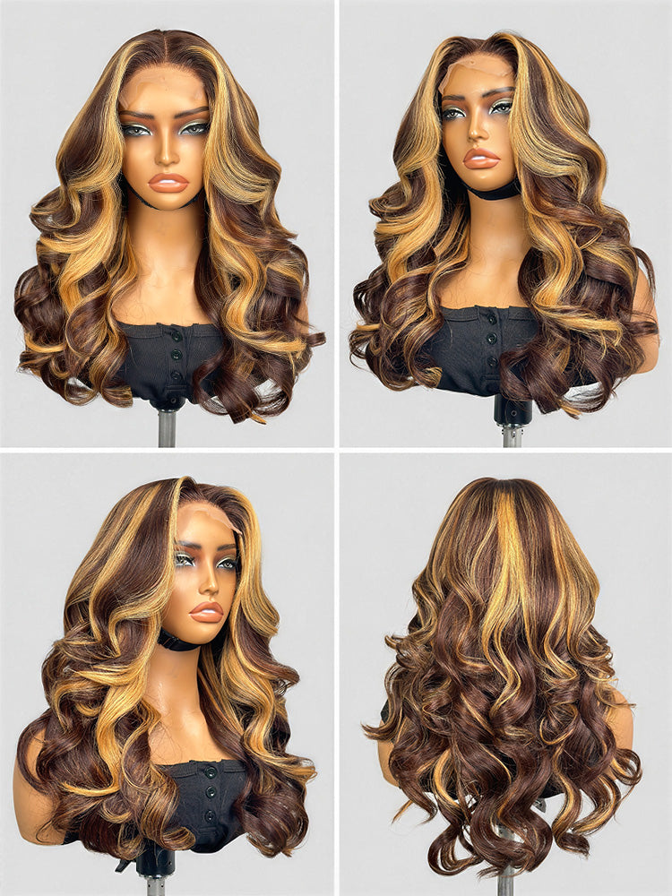 Luvme Hair PreMax 180% Density 18-inch 5x5 HD lace closure custom wig with pre-cut lace and natural hair texture.