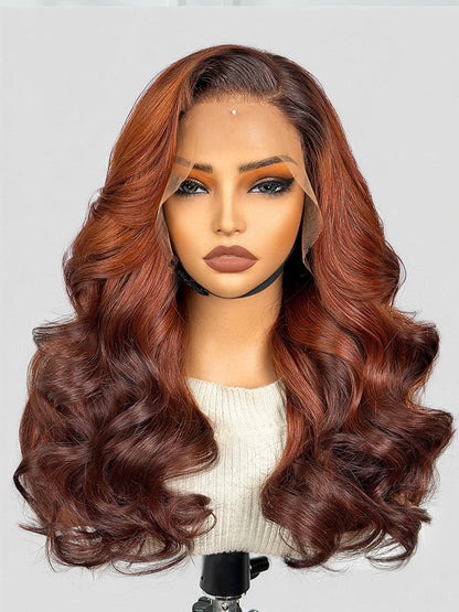 Luvme Hair PreMax 180% density 18-inch 13x4 HD lace frontal wig with pre-cut lace, natural-looking and custom fit