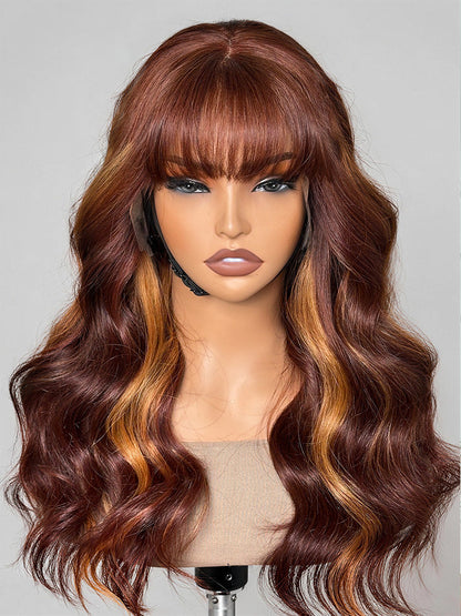 PreMax 180% Density 18 Inch 13x4 Frontal HD Lace Custom Wig Pre-cut Lace-09
