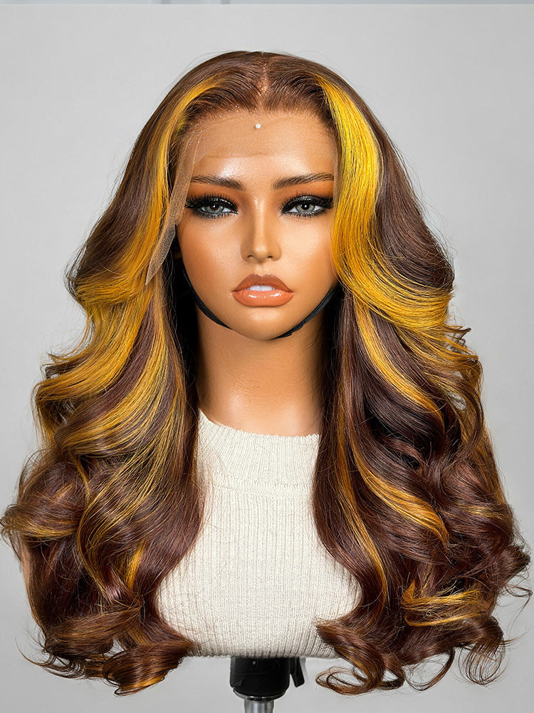 Luvme Hair PreMax 180% Density 18-inch 13x4 HD lace frontal custom wig with pre-cut lace and natural hair texture