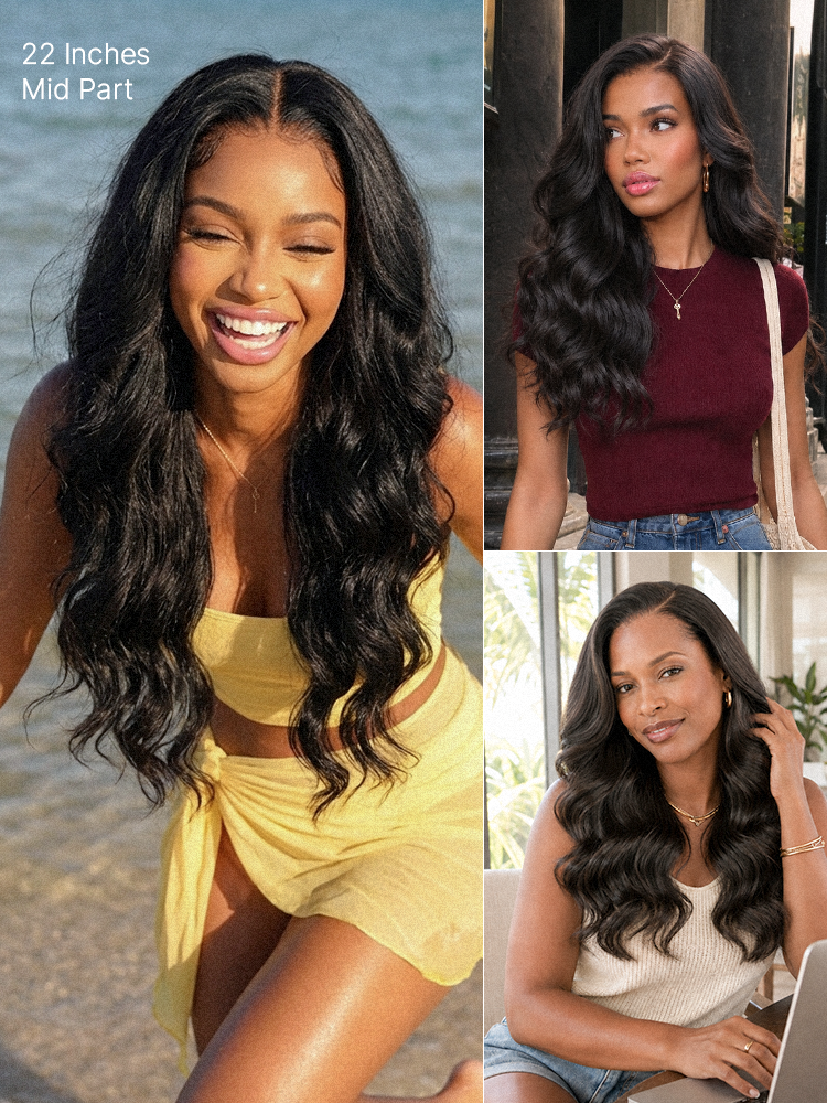 Luvme All-Day Comfort™ Wig PartingMax Glueless 7x6 Closure HD Lace Loose Body Wave Long Wig Pre-Cut Lace-133