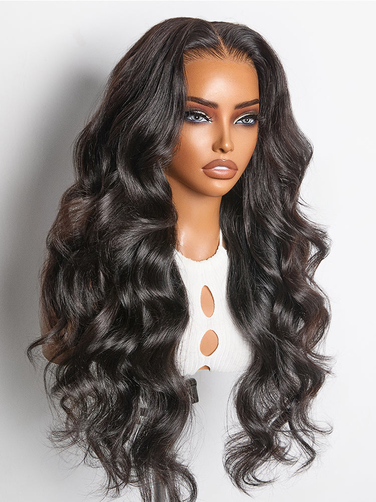 NatureMAX™ 200% / 250% Density Loose Wave Glueless Ear-to-ear 13x4 HD Lace Front Wig Pre-Cut Lace Flexi-Fit Drawstring Cap-41
