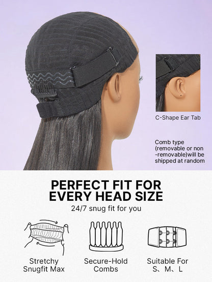 Readitress™ Boho Braids Deep Curly Glueless 5x5 Closure Lace with Braided Top Human Hair Wig Pre-Cut Lace-156
