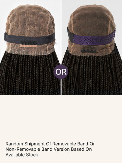 OwnScalp™ Lightweight Salon-Like Braids with a Real Scalp Look Full HD Lace Knotless Box Braided Wig - US Only-45