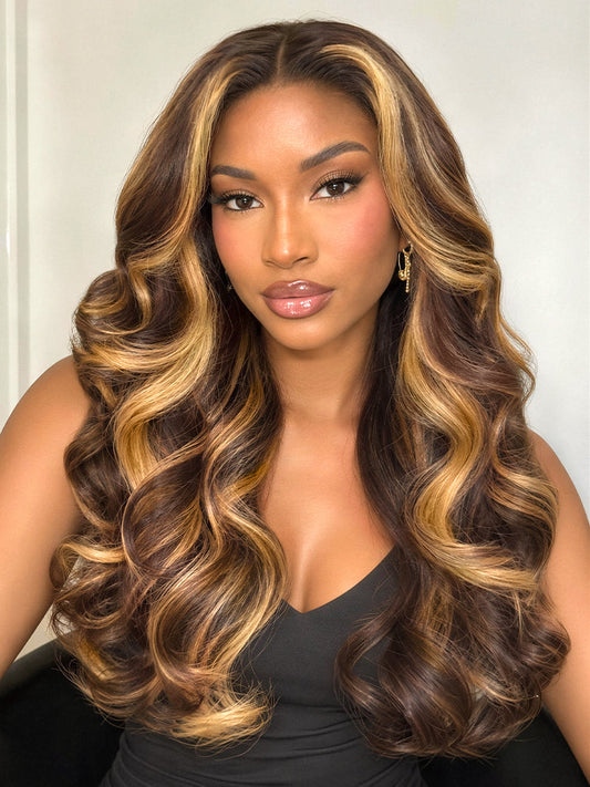 PreMax 180% Density 18 Inch 13x4 Frontal HD Lace Custom Wig  Pre-cut Lace-36