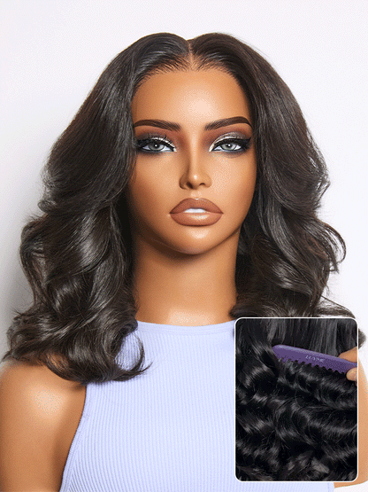 Luvme All-Day Curl Hold™ Premier Grade Hair Shoulder Length Body Wave CuticleAlign™ PartingMax Glueless 7x6 HD Lace Wig Pre-Cut Lace-49
