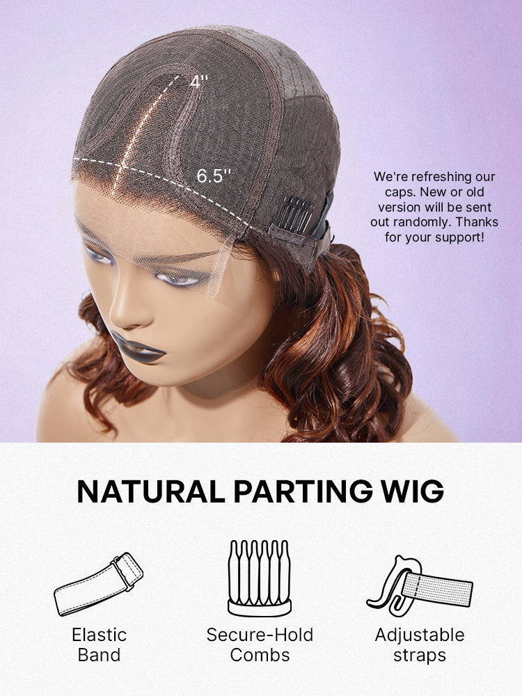 Luvme Hair 180% Density Elegant Chocolate Brown Loose Wave Minimalist HD Lace Glueless Wig Pre-Cut Lace - US Only-27