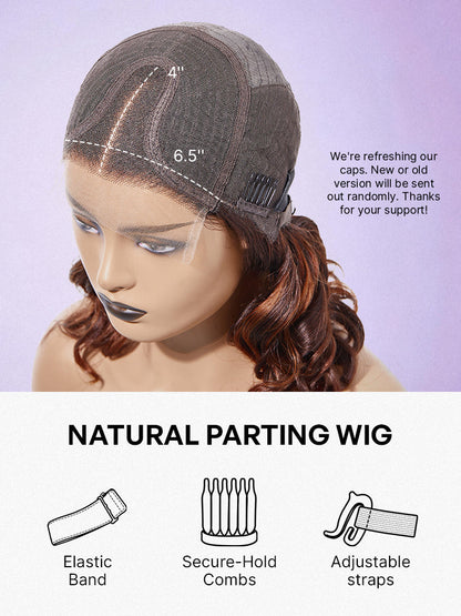 Luvme Hair 180% Density Elegant Chocolate Brown Loose Wave Minimalist HD Lace Glueless Wig Pre-Cut Lace - US Only-27