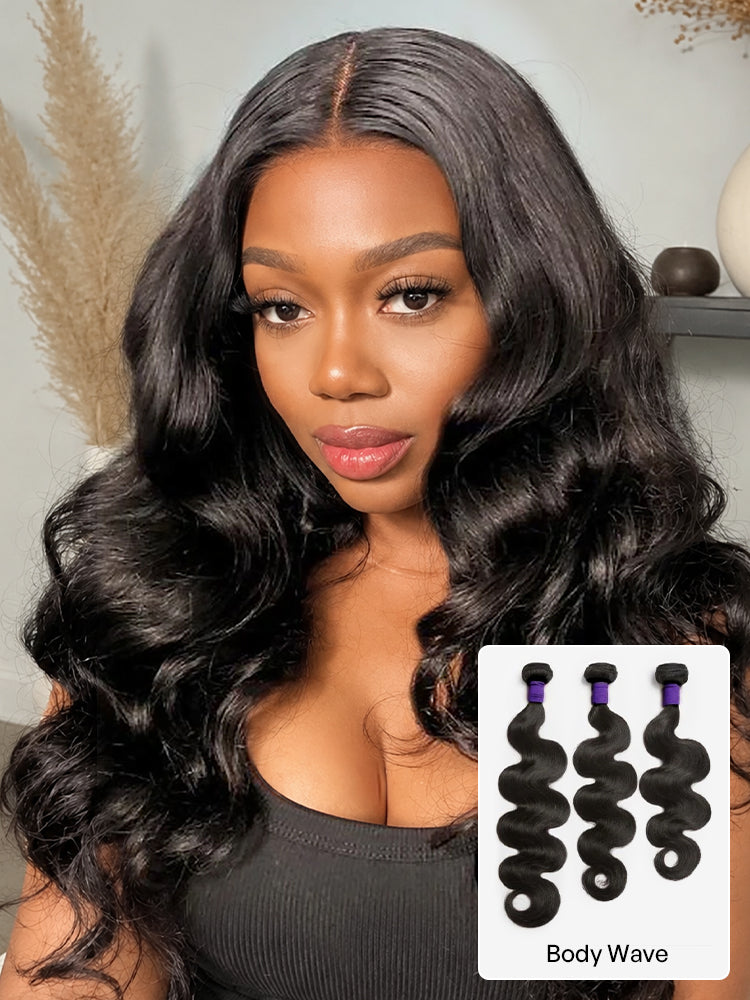 Messy Burmese Curly / Silky Straight / Body Wave / Deep Wave  Bundles 100% Premium Remy Human Hair Bundles 1pc / 3pcs-42
