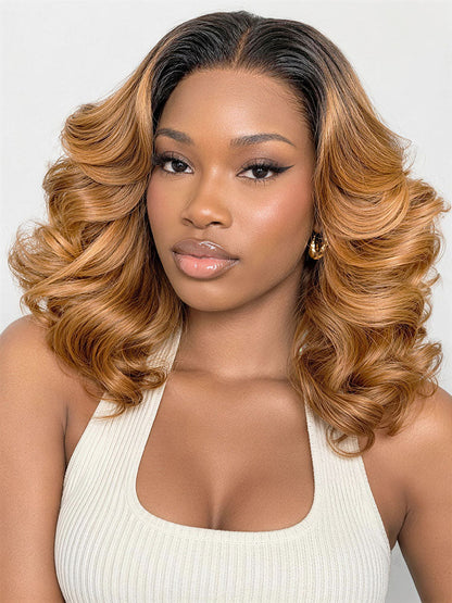 PreMax 180% Density 12 Inch 5x5 Closure HD Lace Custom Wig Pre-cut Lace-36