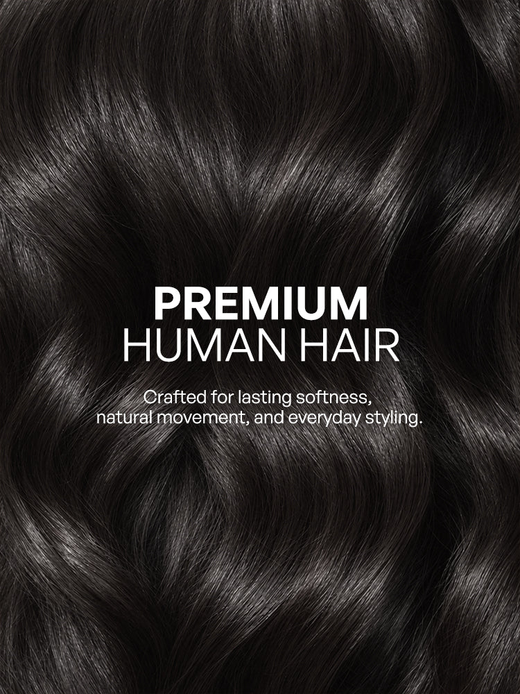 Luvme All-Day Comfort™ Wig 180% Density Loose Body Wave Glueless 7x6 Closure HD Lace Human Hair Wig with Bangs Pre-Cut Lace-123