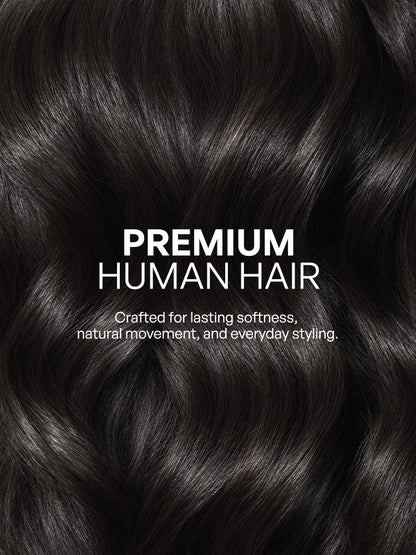 Luvme All-Day Comfort™ Wig 180% Density Loose Body Wave Glueless 7x6 Closure HD Lace Human Hair Wig with Bangs Pre-Cut Lace-123