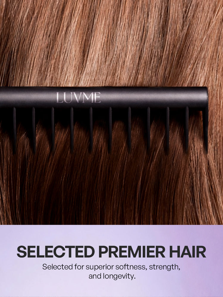 Luvme All-Day Curl Hold™ Premier Grade Hair Ombre Brown Body Wave CuticleAlign™ PartingMax Glueless 7x6 HD Lace Wig Pre-Cut Lace-34